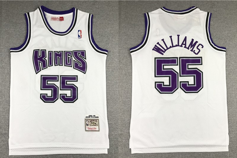 NBA Swingman Jersey Sacramento Kings Road 2000-01 Jason Williams