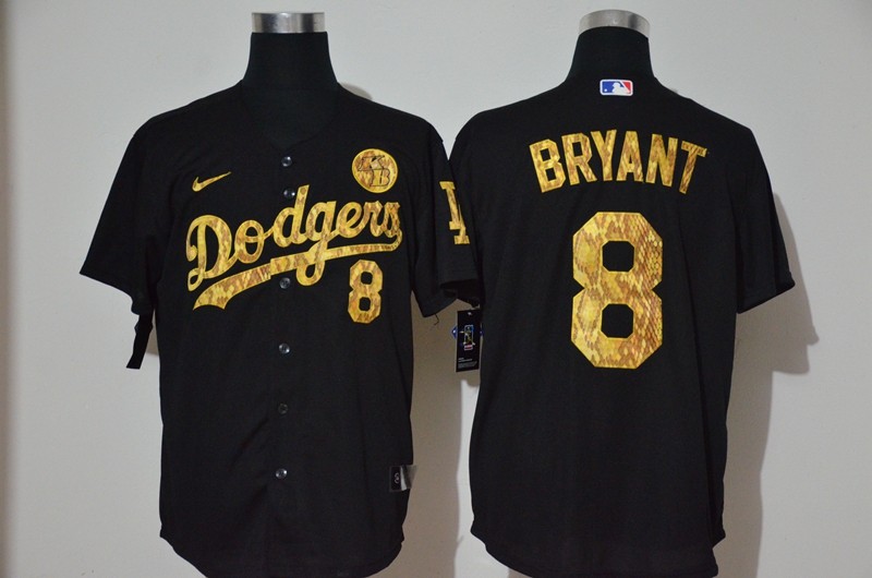 dodgers kobe jersey black