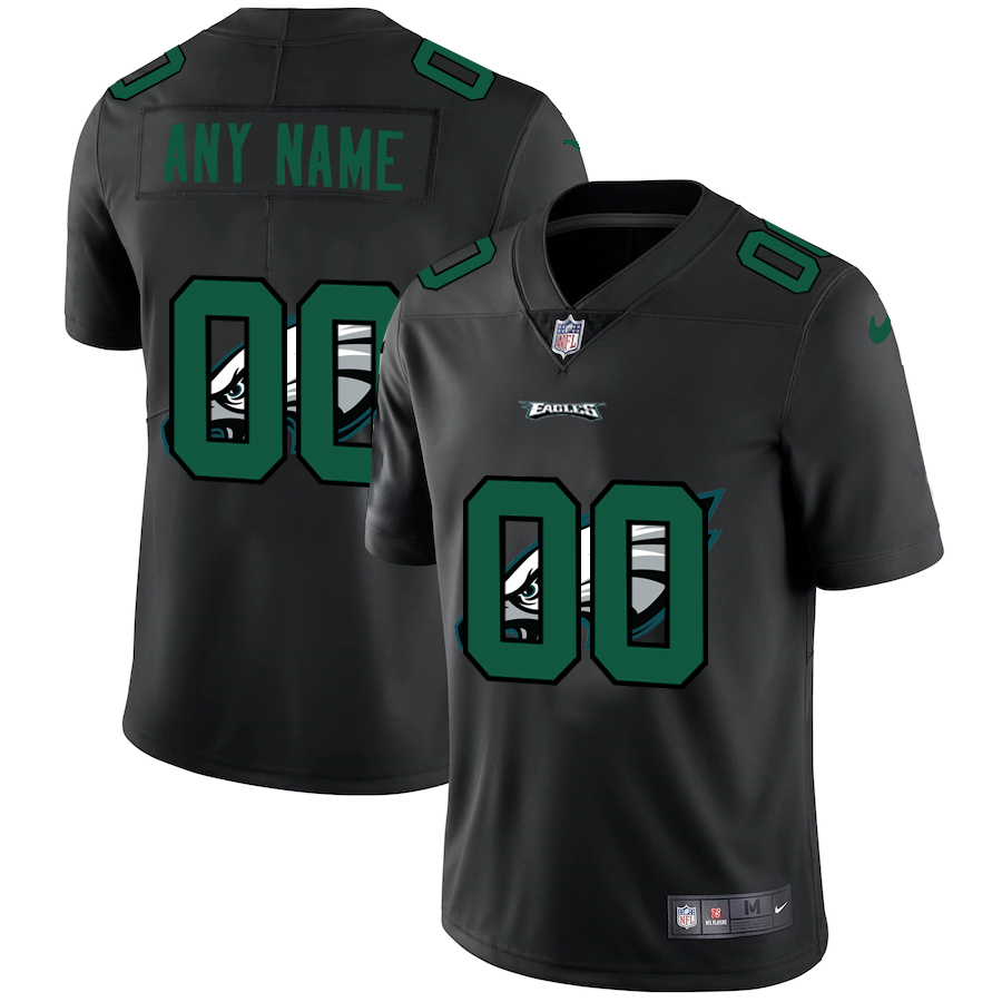 Philadelphia Eagles Custom Men's Nike Leopard Print Fashion Vapor
