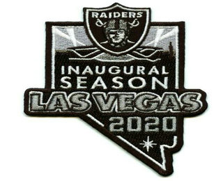 Las Vegas Raiders Inaugural Season Jersey Patch (2020)