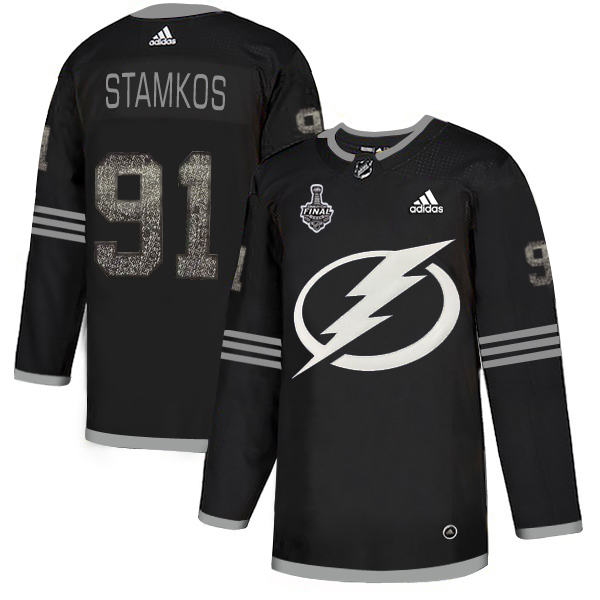 Men's Tampa Bay Lightning Steven Stamkos adidas Blue 2020/21