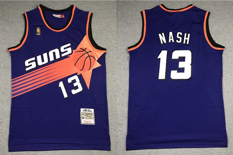 Steve Nash Phoenix Suns Hardwood Classics Throwback NBA Swingman Jersey