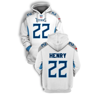 Derrick Henry Tennessee Titans 22 White Vapor Limited Jersey - Allprintify