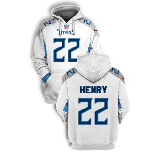 Nike Men's Tennessee Titans Derrick Henry #22 White Game Jersey