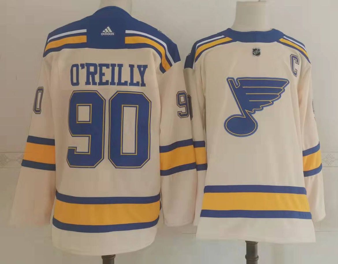 Ryan O'Reilly St. Louis Blues adidas Home Authentic Player Jersey