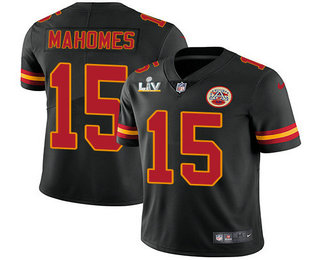 men's kansas city chiefs patrick mahomes nike red vapor untouchable limited jersey