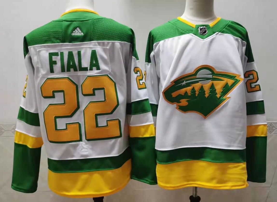 NEW 2022 NHL Winter Classic Kevin Fiala Minnesota Wild adidas Jersey Size  50