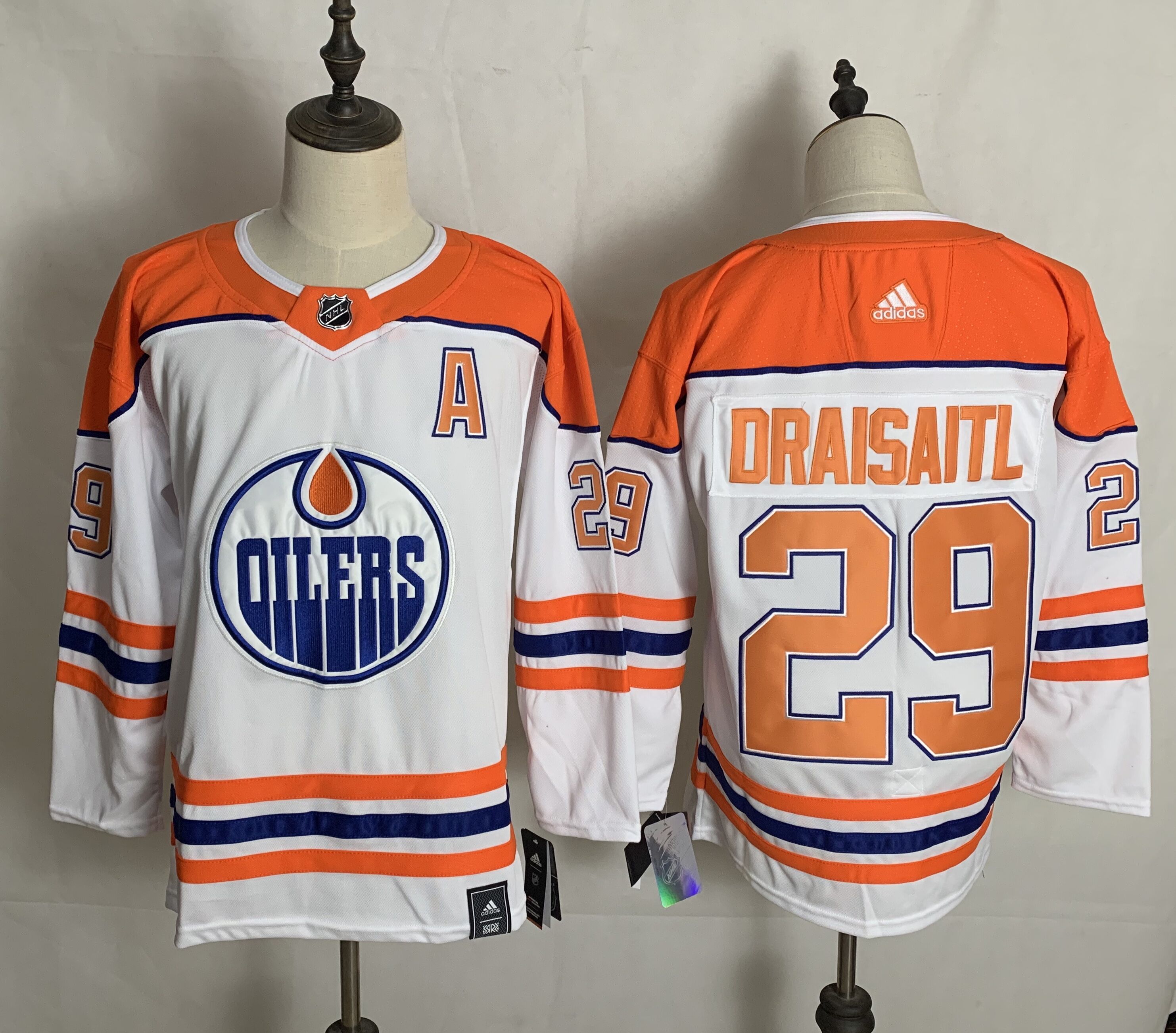 Blank Edmonton Oilers Jersey - AK EDM877B EDM878B EDM738B