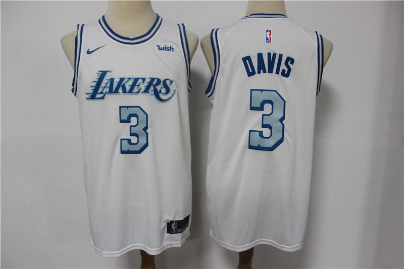 Los Angeles Lakers #23 Anthony Davis Purple Stitched NBA Jersey