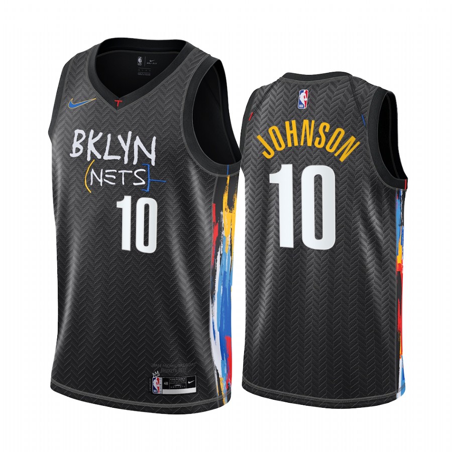 brooklyn nets city jersey black