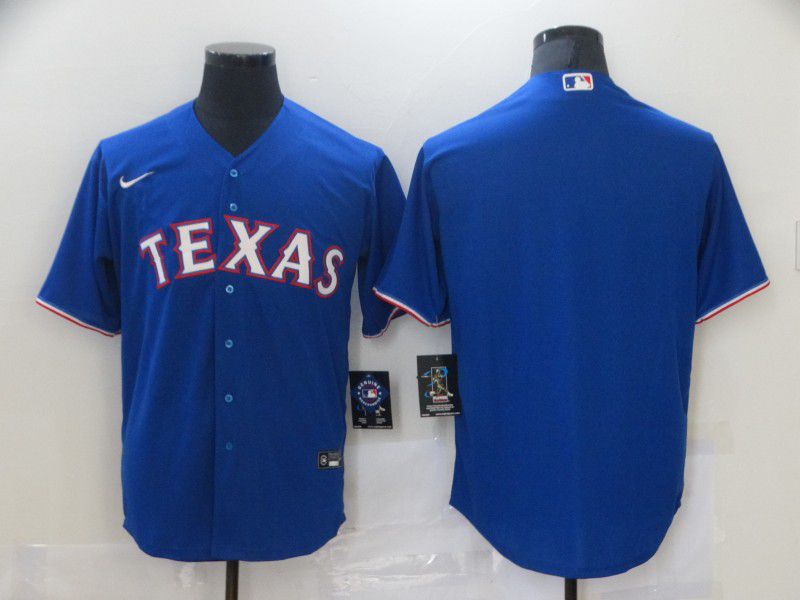 Men's Texas Rangers Blank White Stitched MLB Cool Base Nike Jersey on
