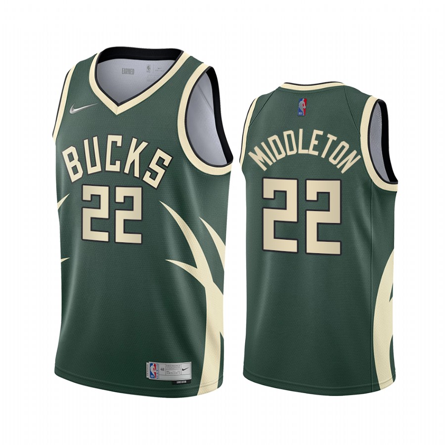 Milwaukee Bucks #34 Giannis Antetokounmpo Green NBA Swingman 2020-21 ...