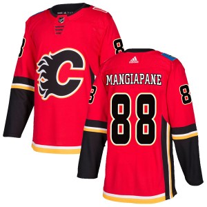 Andrew Mangiapane Calgary Flames Game-Used 2019 NHL Heritage