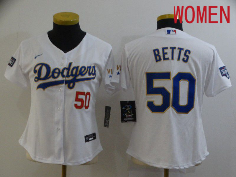 Women Los Angeles Dodgers 10 Turner White Game 2021 Nike MLB Jersey on sale,for Cheap,wholesale
