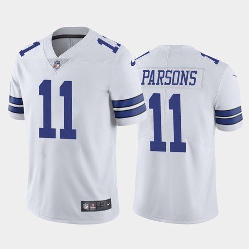 Dallas Cowboys 11 Micah Parsons White 2021 Limited Football Nike