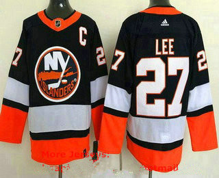 Men's adidas Navy New York Islanders 2020/21 Reverse Retro Authentic Jersey