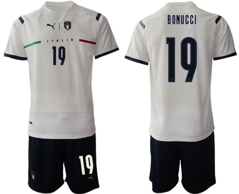 Men 20202021 European Cup Italy away white 20 Soccer Jersey on sale