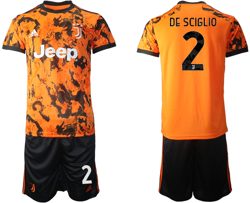 Men 20202021 club Juventus Second away 6 orange Soccer Jerseys on sale