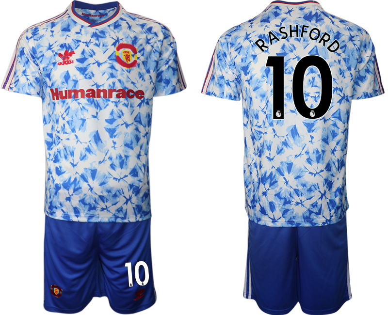 Men 2021 Manchester united adidas Human Race 16 soccer jerseys on sale