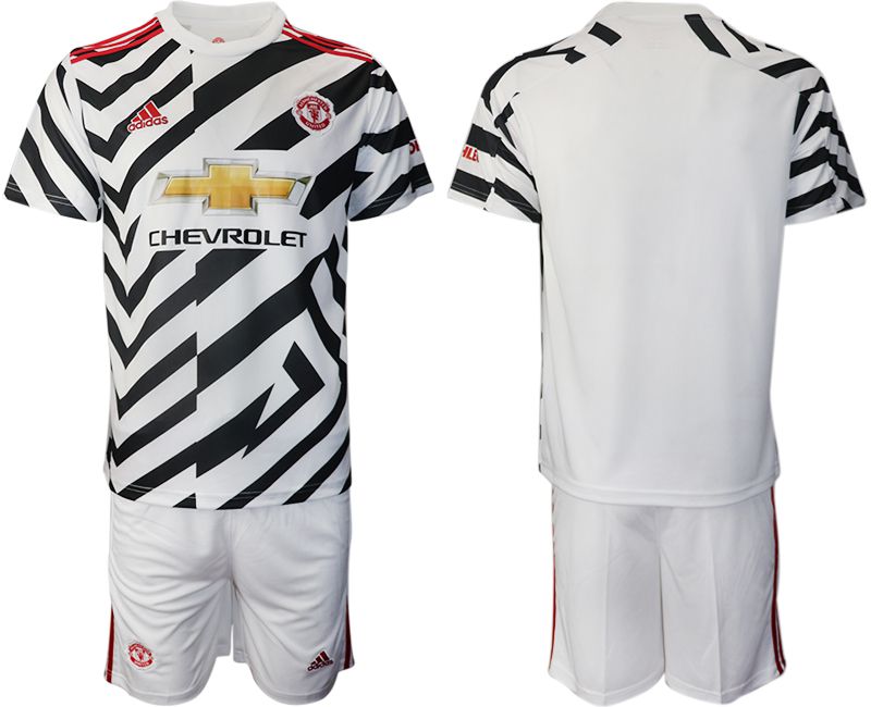 Men 20202021 club Manchester united away white Soccer Jerseys on sale
