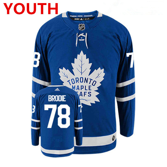 Men's Toronto Maple Leafs #44 Morgan Rielly Black X Drew House