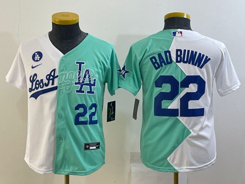 Los Angeles Dodgers White Green 2022 MLB All-Star Celebrity Softball G -  Vgear