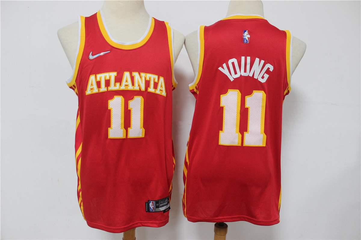 Trae Young Atlanta Hawks NBA 75th Anniversary Jersey