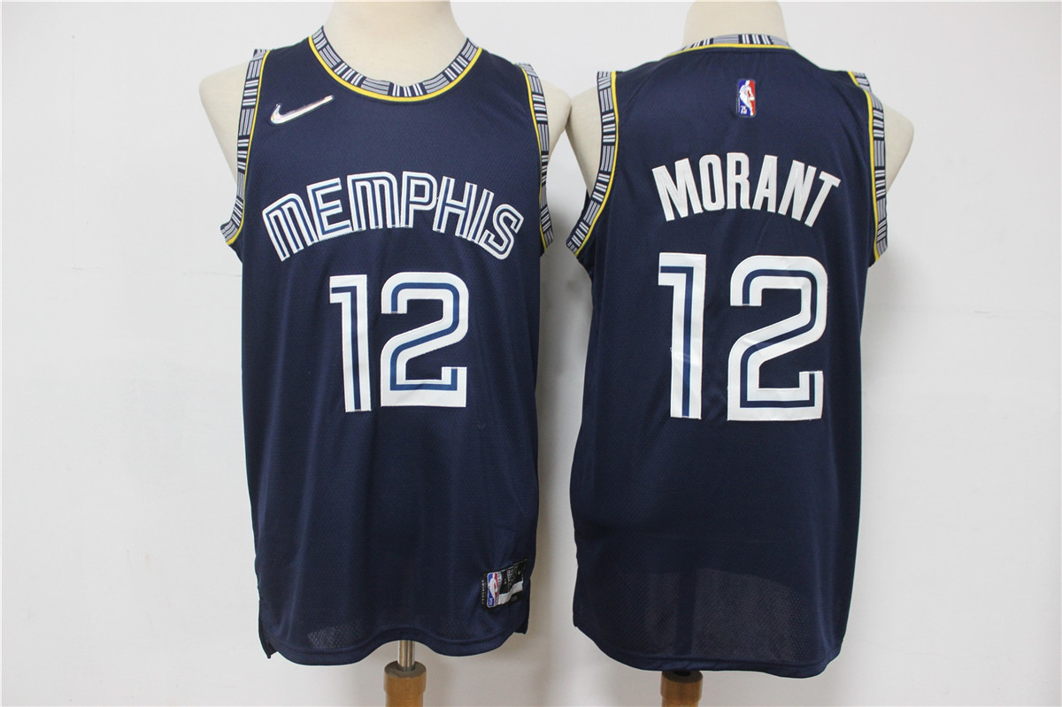 New Stitched Never Worn Memphis Grizzles Ja morant Jersey Size