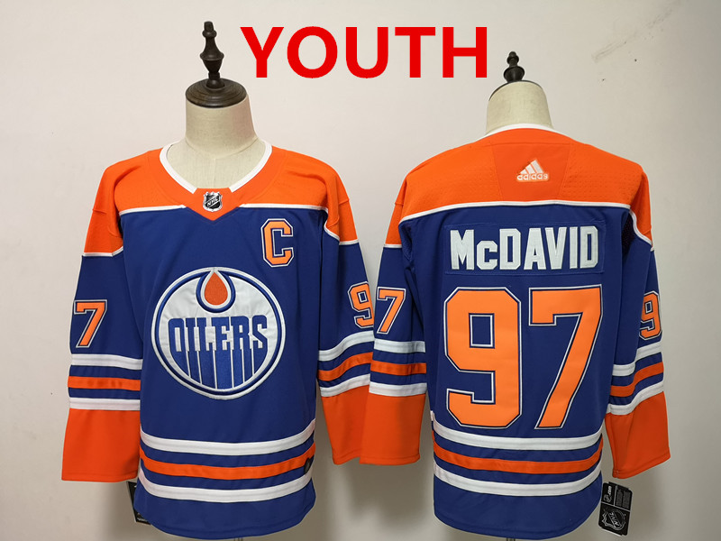 NHL Branded Youth NHL Edmonton Oilers Connor McDavid Alternate Jersey