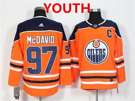 Connor McDavid Edmonton Oilers Youth Alternate Premier Player Jersey - Navy