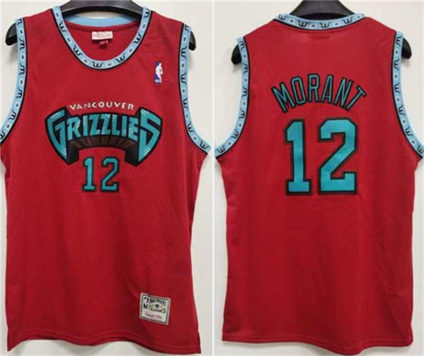 vancouver grizzlies throwback jersey ja morant