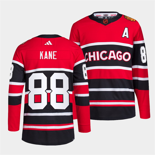 Chicago Blackhawks Patrick Kane #88 2019 Winter Classic Replica Stitched  Jersey