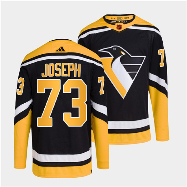 Adidas Jake Guentzel Pittsburgh Penguins Reverse Retro NHL Hockey Jersey 50