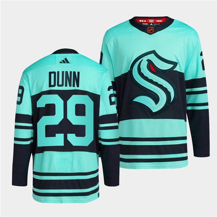 Men's Seattle Kraken Vince Dunn Deep Sea Blue Home Breakaway