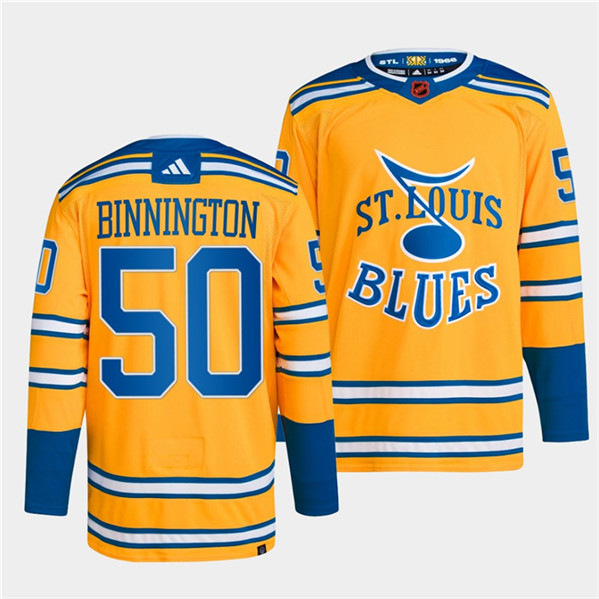 Youth Jordan Binnington Blue St. Louis Blues Home Replica Player