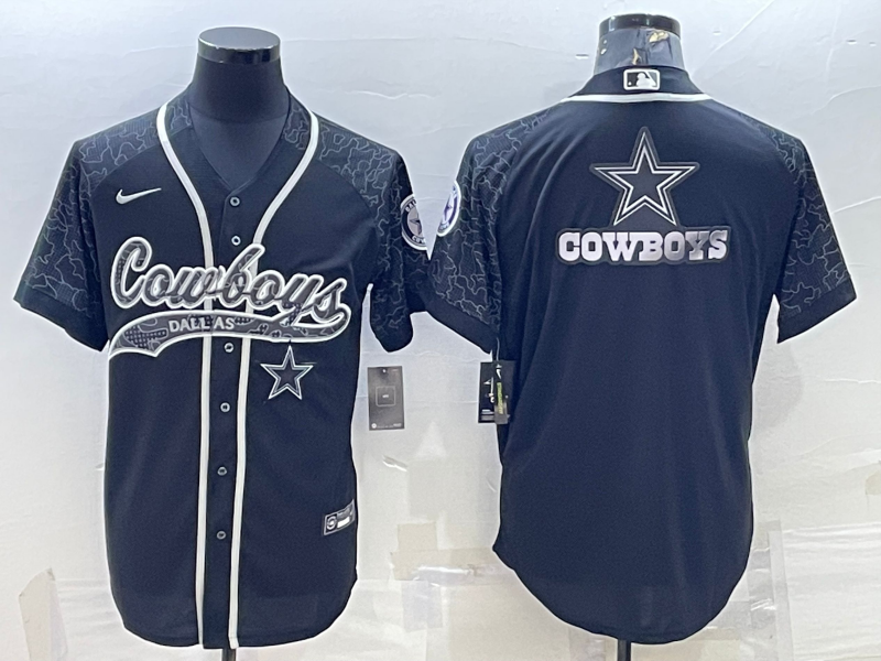 men's dallas cowboys trevon diggs nike black rflctv limited jersey