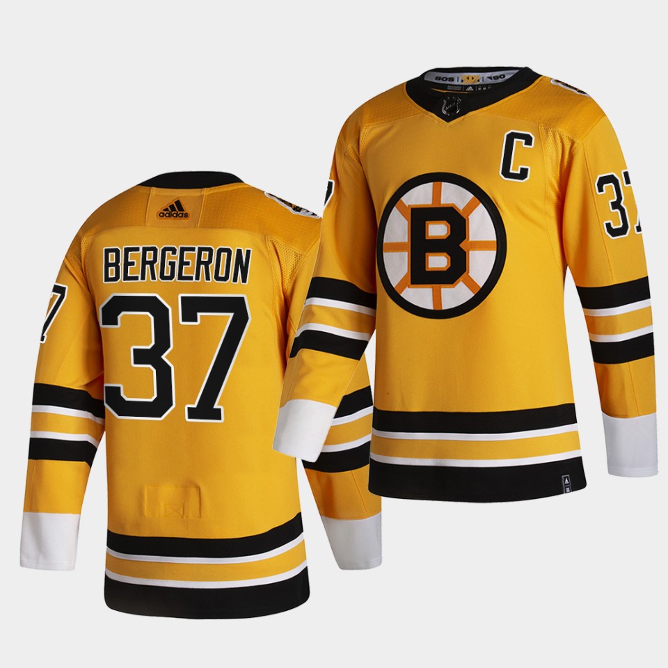 Boston Bruins - Patrice Bergeron Authentic Reverse Retro NHL Jersey