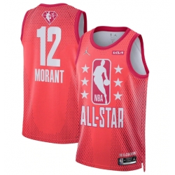 Cheap Wholesale #12 Ja Morant White Black Alternate Movie Basketball Jerseys  - China Pink Panther Movie Jersey and Miami Vice Heat Pink T Shirt price