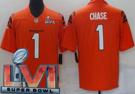 bengals chase jersey orange
