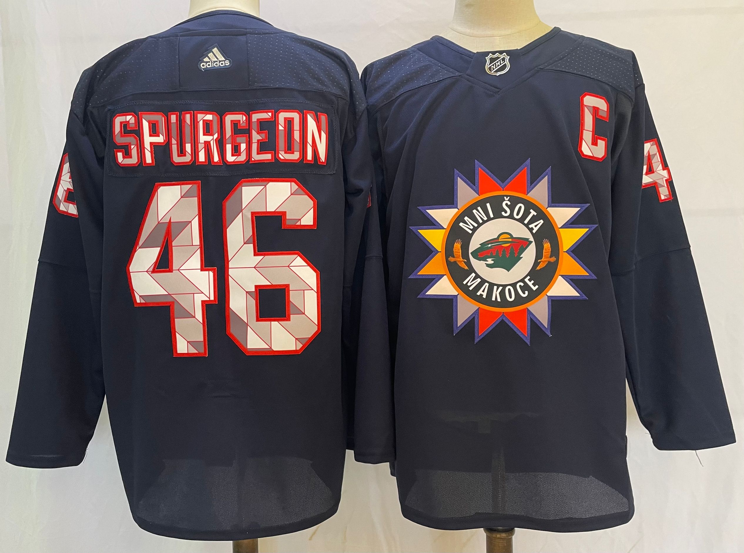 Jared Spurgeon Minnesota Wild Green Jersey