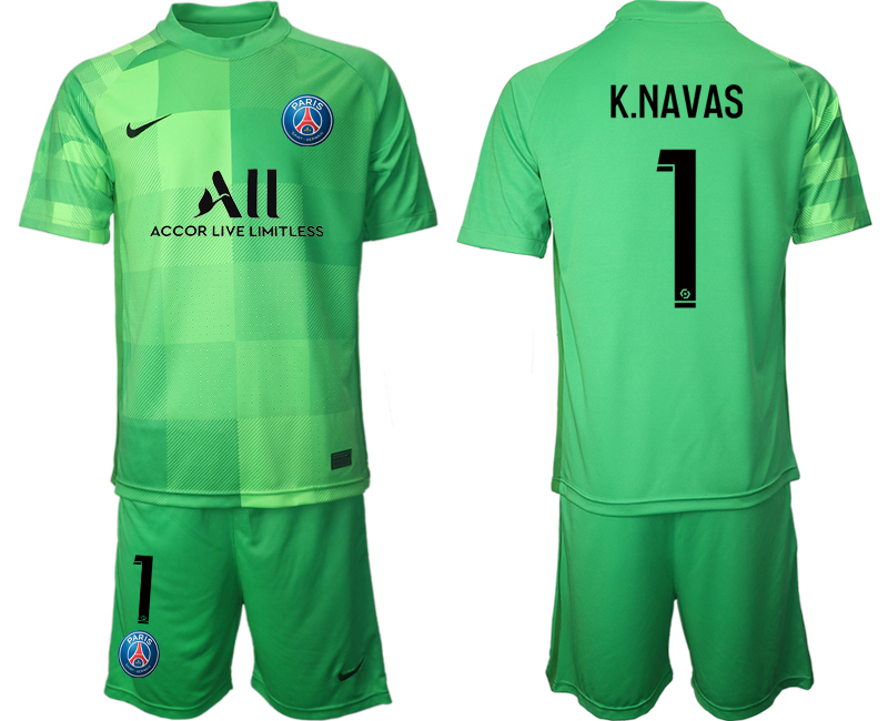 Men 20212022 Club Paris St German green goalkeeper 50 Soccer Jersey on sale,for Cheap,wholesale