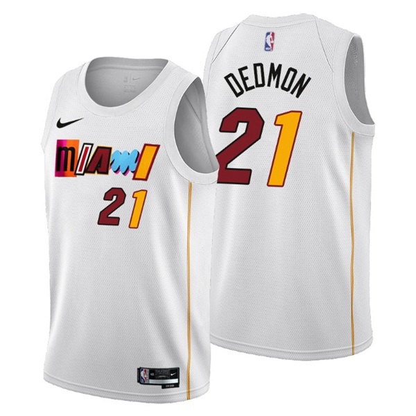 All Player Men's Miami Heat 2021/22 Swingman Custom Jersey - White