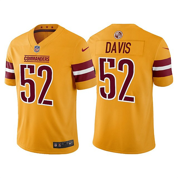 commanders yellow jersey