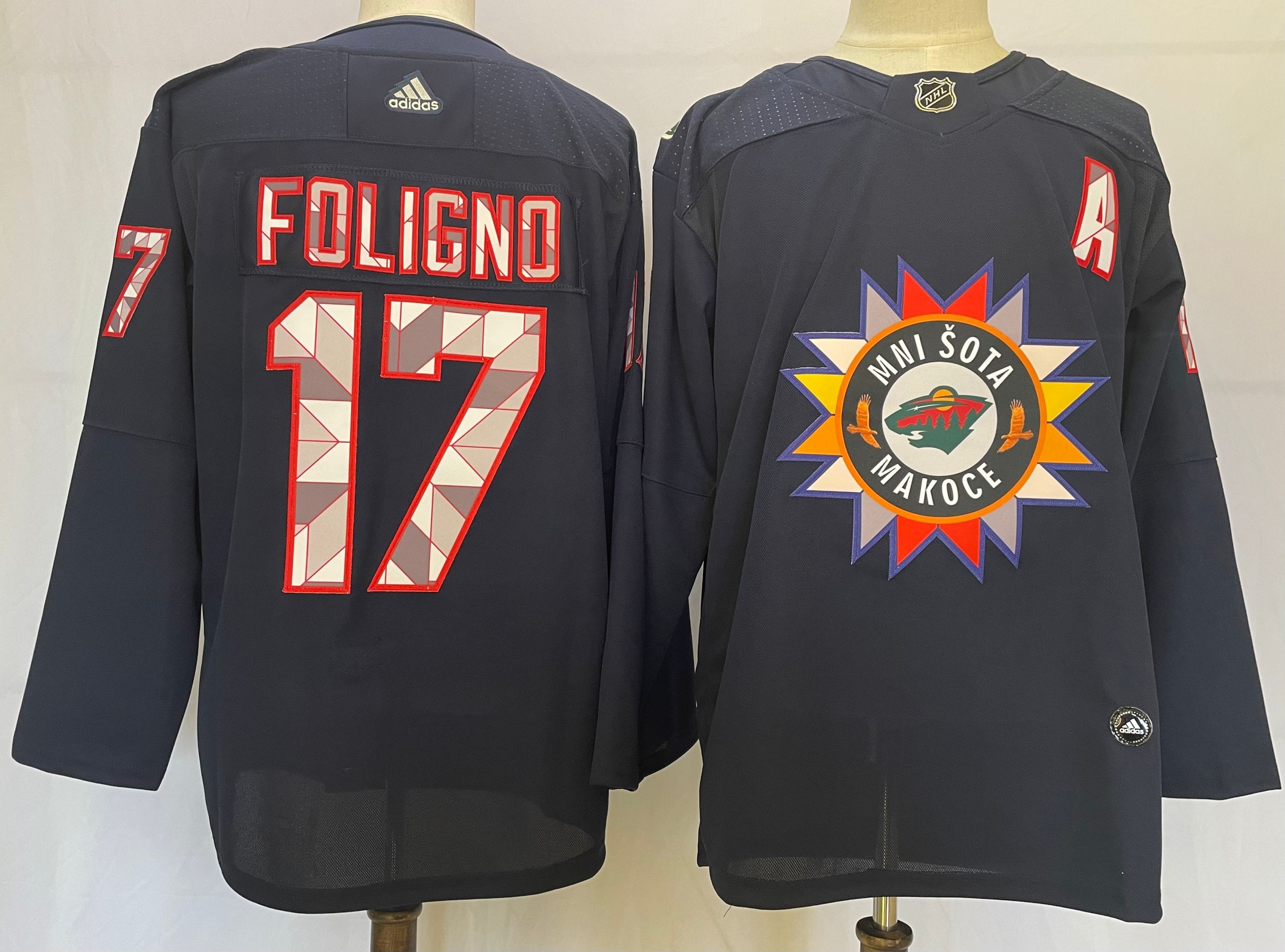 Minnesota Wild unveil special jerseys to celebrate Native American Heritage  Day - CBS Minnesota