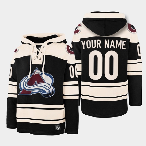 Men's Colorado Avalanche Hoodie - Black