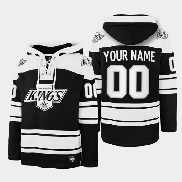 Los Angeles Kings CCM Jersey Pullover Hoodie - Black