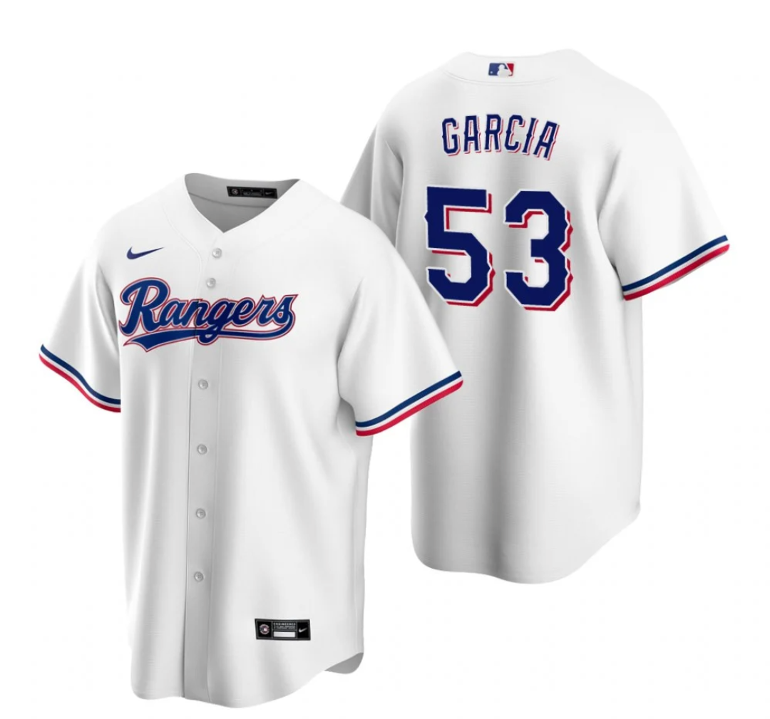 Men's Texas Rangers #53 Adolis Garcia Blue Cool Base Stitched Baseball  Jersey on sale,for Cheap,wholesale from China