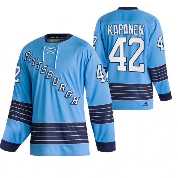 Pittsburgh Penguins Kasperi Kapanen 42 Away 2022 Stanley Cup Final  Breakaway Men Jersey - White - Bluefink