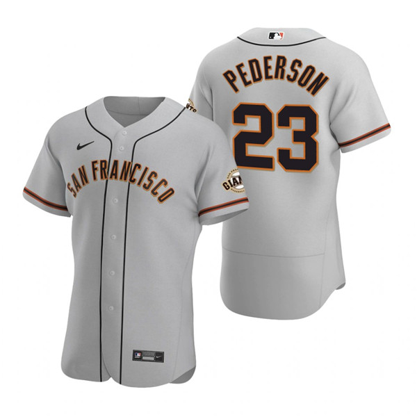 Men's San Francisco Giants #23 Joc Pederson Cream Flex Base