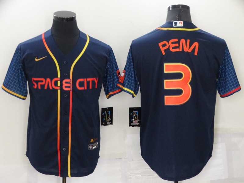 Men's Astros 2023 Space City Champions Gold Split Jersey – All Stitc